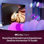 Hisense 50" Smart TV with Dolby Vision and Voice Remote