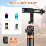 OOHHEE 62” Phone Tripod with Remote Control
