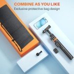 OOHHEE 62” Phone Tripod with Remote Control