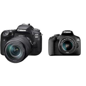 Canon EOS 90D and EOS 2000D DSLR Bundle