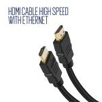 Ewent 4K HDMI Cable with Ethernet, 3 Meters