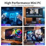 Mavsloly AI Mini PC, Core i7, RTX 4060 Ti