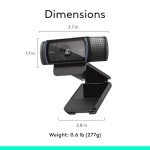 Logitech C920 HD Pro Webcam for Streaming