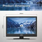 16-Inch Full HD LED TV with Built-In DVD