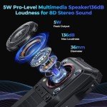 OUKITEL WP33 Pro Rugged Smartphone with 24GB RAM