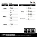 Lexar 128GB Professional UHS-II SD Card 250MB/s