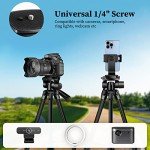 JOILCAN 67-Inch Phone Tripod with Remote & Holder