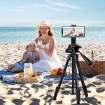 JOILCAN 67-Inch Phone Tripod with Remote & Holder