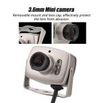 Mini Analog CCTV Camera with Wide Angle Lens