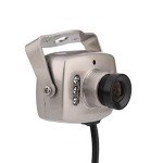 Mini Analog CCTV Camera with Wide Angle Lens
