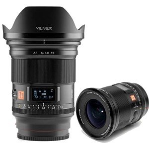 VILTROX 16mm F1.8 Wide Angle Lens for Sony