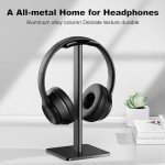 Aluminum Headphone Stand for All Headsets - Black