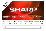 Sharp 32-Inch HD Smart Frameless Android TV