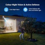 EZVIZ 2-Pack 360° Outdoor WiFi Security Cameras