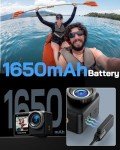 WOLFANG GA440 4K Action Camera with Waterproof Kit