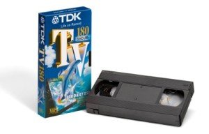 E-180TV Videocassette Tape Pack of 5