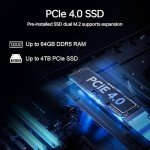 Machenike Mini Desktop, Intel i7, 16GB RAM, 512GB SSD