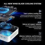 Machenike Mini Desktop, Intel i7, 16GB RAM, 512GB SSD