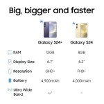 Samsung Galaxy S24+ Smartphone with Watch6 Bundle