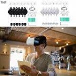 Retractable VR Cable Management Ceiling Pulley System