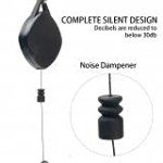 Retractable VR Cable Management Ceiling Pulley System