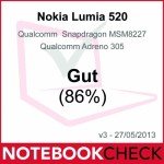 Nokia Lumia 520 Smartphone with 4" Touch Screen