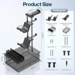 KDD Headphone Stand with Drawer & Cable Organizer
