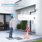 HubFlashy 1080p Wireless Security Camera with Spotlights