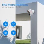 HubFlashy 1080p Wireless Security Camera with Spotlights