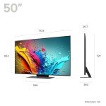 LG 50-Inch 4K UHD Smart TV with AI Processor