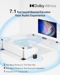 ULTIMEA 7.1 Surround Soundbar with Wireless Subwoofer