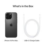 Apple iPhone 16 Pro Max 512GB - Black Titanium