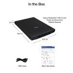 Epson V39 II Flatbed Photo and Document Scanner
