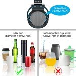 Desk Cup Holder and Headphone Stand - Gray