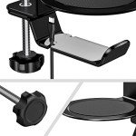 Desk Cup Holder and Headphone Stand - Gray