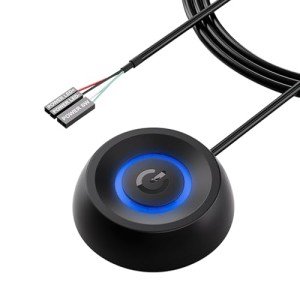 Desktop Power Button Extension with LED - 1.8M