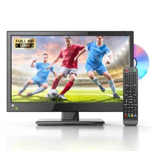 Desobry 16" 1080P LED TV with Built-In DVD