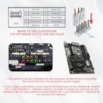 Desktop Power Button Extension with LED - 1.8M