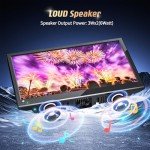 Desobry 16" 1080P LED TV with Built-In DVD