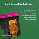 KINGJET 304 Ink Cartridges Combo Pack for HP