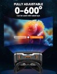 TECKNET 3D VR Headset for Phones - Black