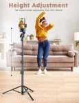 70" Extendable Phone Tripod with Remote Shutter