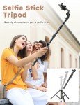 70" Extendable Phone Tripod with Remote Shutter