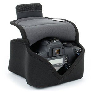 USA Gear Neoprene DSLR Camera Sleeve (Black)