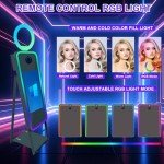 Portable 40" Magic Mirror Photo Booth with Touch Screen