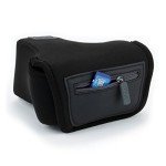 USA Gear Neoprene DSLR Camera Sleeve (Black)