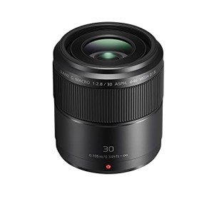 Panasonic LUMIX 30mm Macro Lens - Black