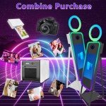 Portable 40" Magic Mirror Photo Booth with Touch Screen