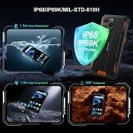 Blackview BV5300 Plus Rugged Smartphone, 12GB RAM