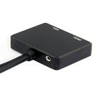 HDMI to VGA & HDMI Female Splitter Adapter